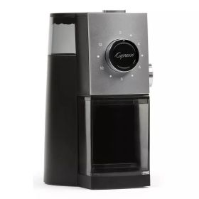 Coffee Disk Burr Grinder Grind Select – Black