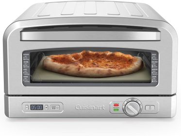 Pizzas in Minutes – Portable Countertop Pizza Oven – Stainless Steel - CPZ-120