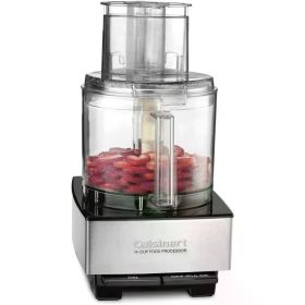 Cuisinart Food Processor 14-Cup Vegetable Chopper for Mincing, Dicing, Shredding, Puree & Kneading Dough, Stainless Steel