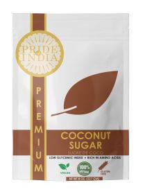 Coconut Sugar by Pride of India – Gourmet Grade & Gluten-Free – Diet-Friendly – Alternative to White Sugar – Add to Bakes/Beverages/Dishes - Available