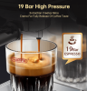 capsule + coffee powder + milk foam 3-in-1 semi-automatic coffee machine 19Bar extraction mocha Nestle espresso 1 cup / 2 cup