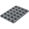 Wilton Bake It Simply Extra Large Non-Stick Mini Muffin Pan, 24-Cup