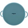 Farberware Enamel-on-Steel Induction Stockpot with Lid, 16 Quart, Aqua